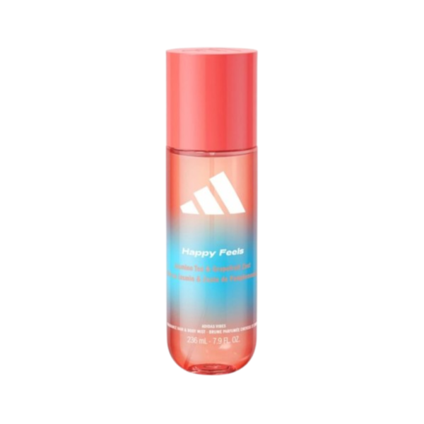 Adidas Vibes Hair & Body Mist Happy Feels 236 ml Adidas Vibes Hair & Body Mist Happy Feel 235 ml